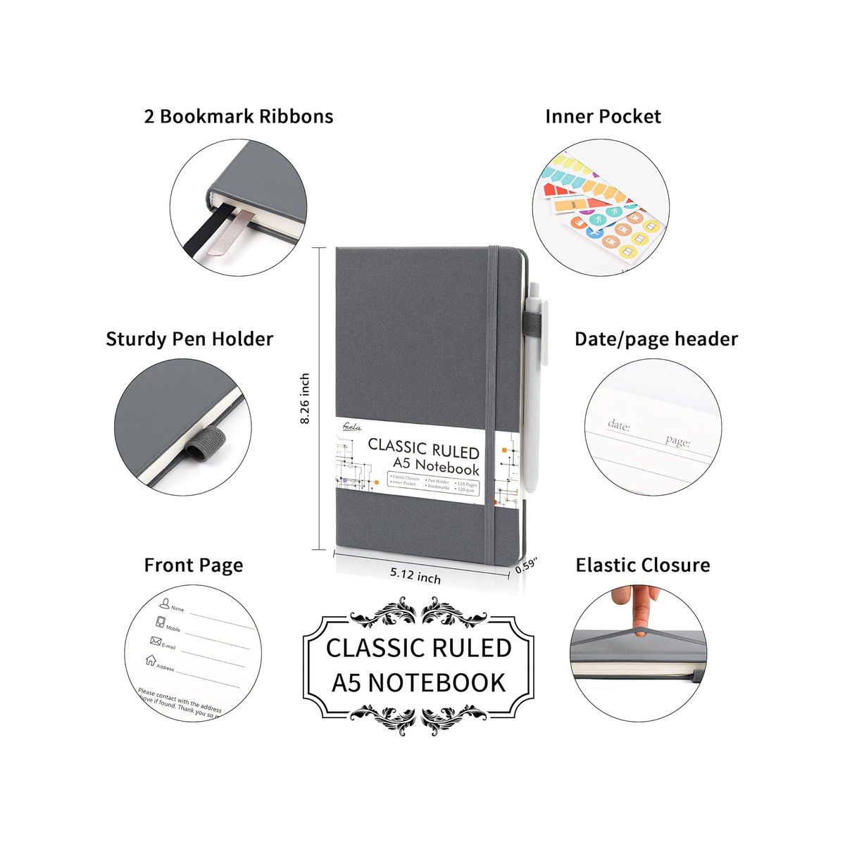 Save Our Seabirds Feela Notebook with Pen