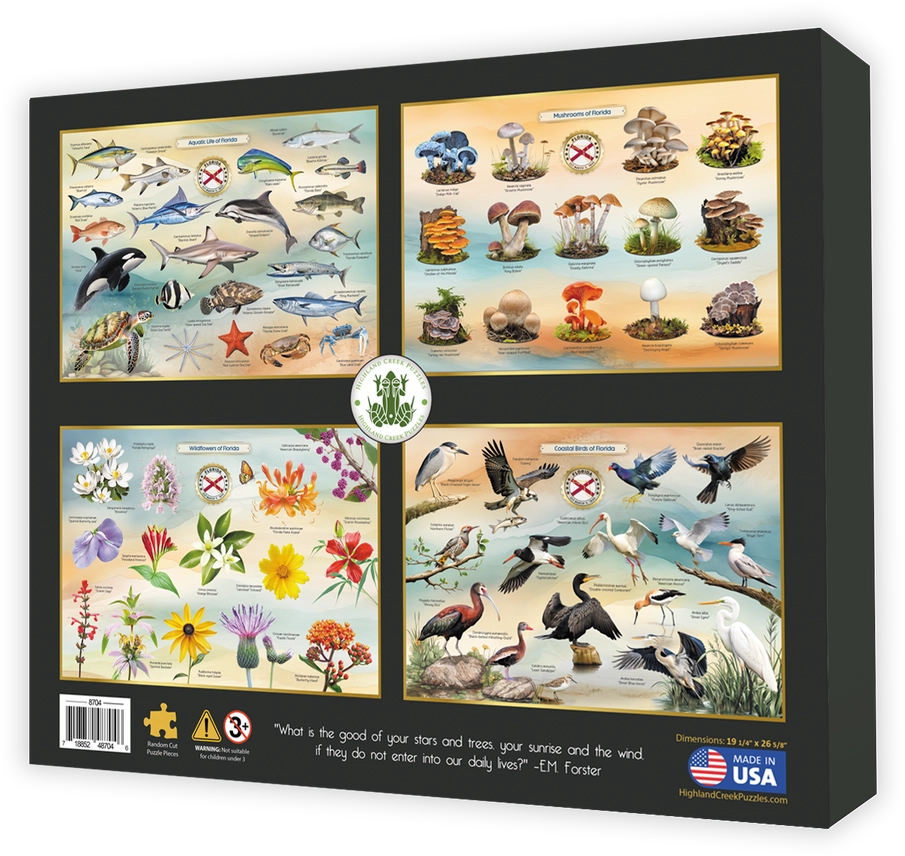 Native Birds of Florida Jigsaw Puzzle - 1000 Pieces