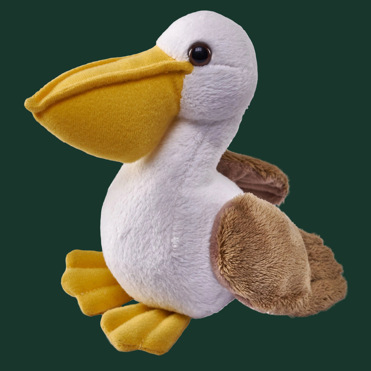 Pocketkins-ECO-Pelican Stuffed Animal 5"