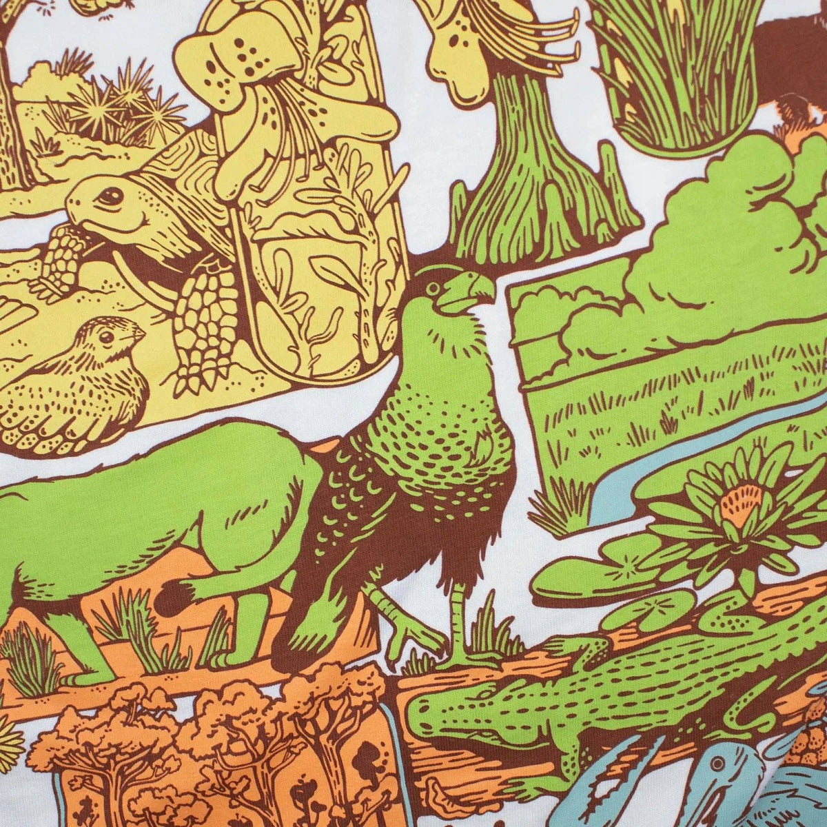 Florida Wildlife Corridor Tee: Bay / 2XL