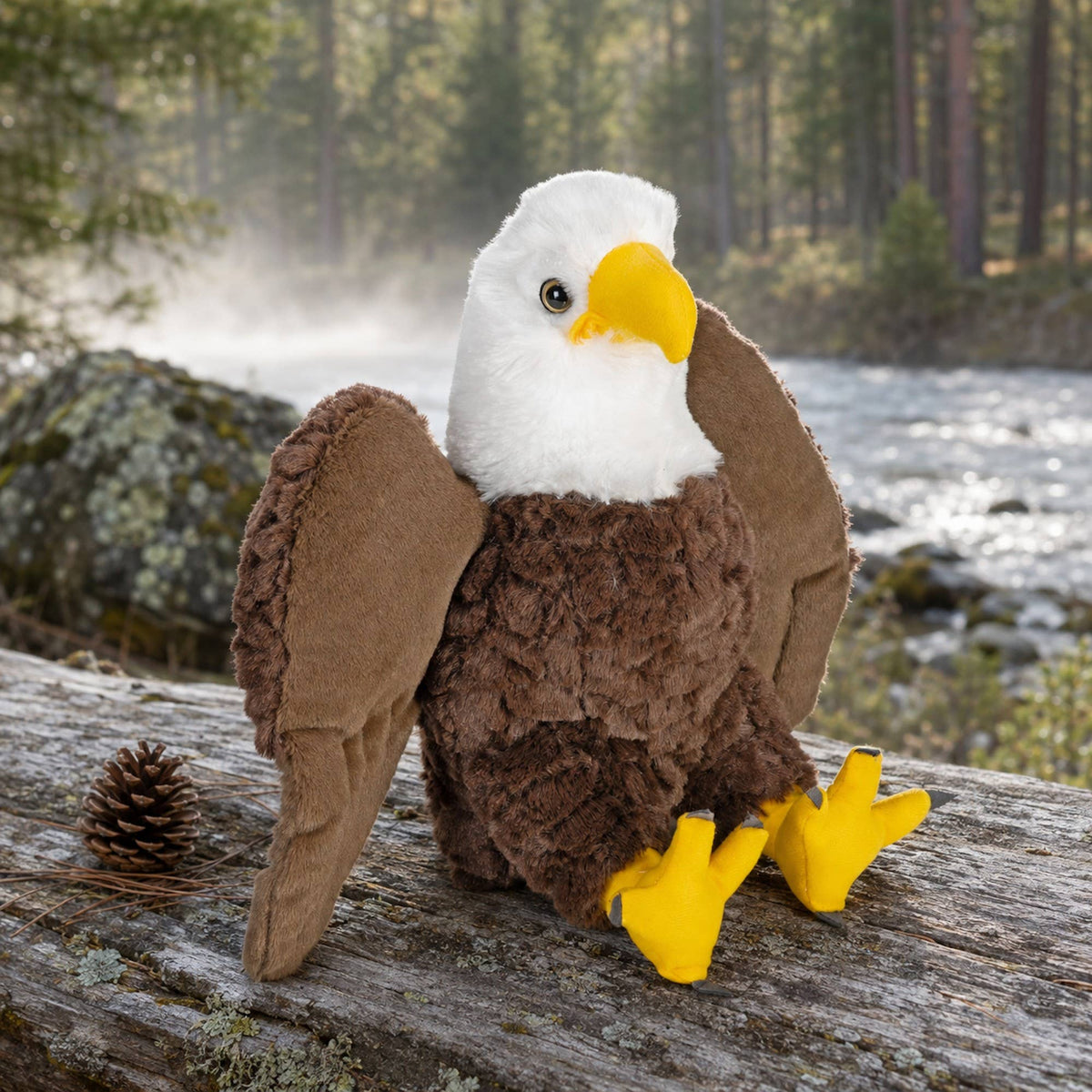 Bald Eagle Large Stuffed Animal 12"