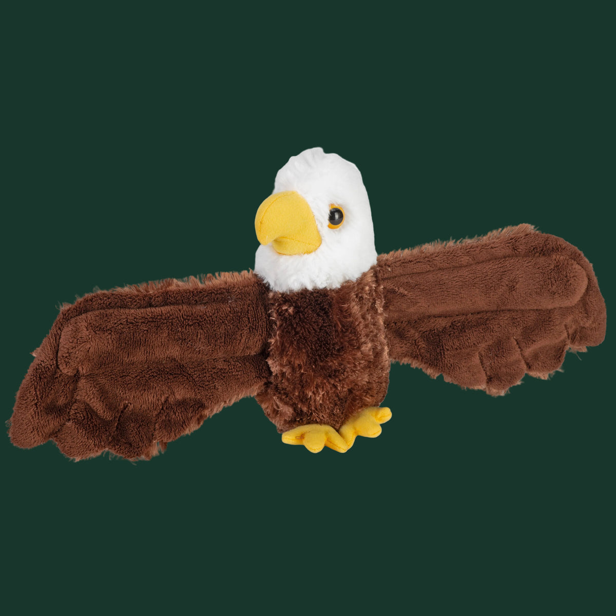 Huggers Bald Eagle Stuffed Animal 8"