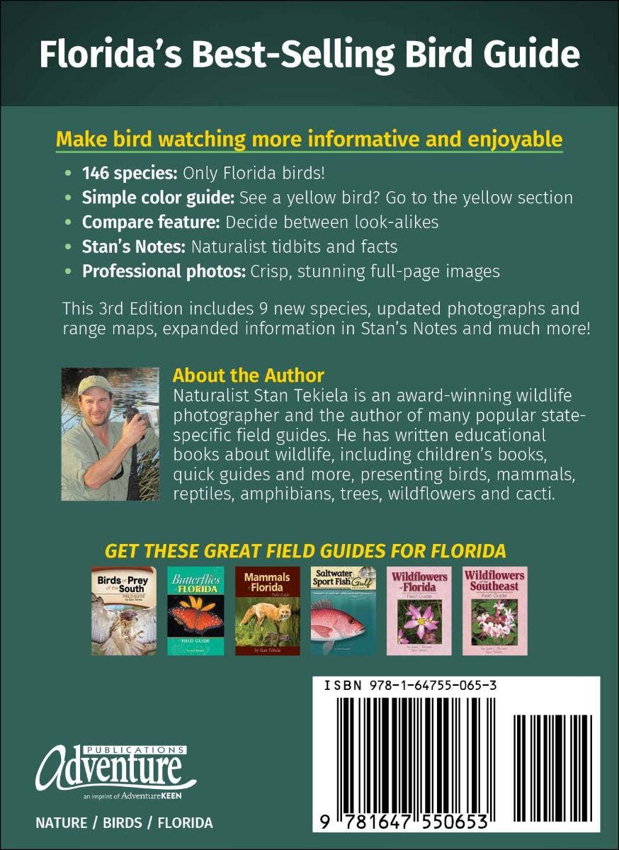 Birds of Florida Field Guide 3rd Edition