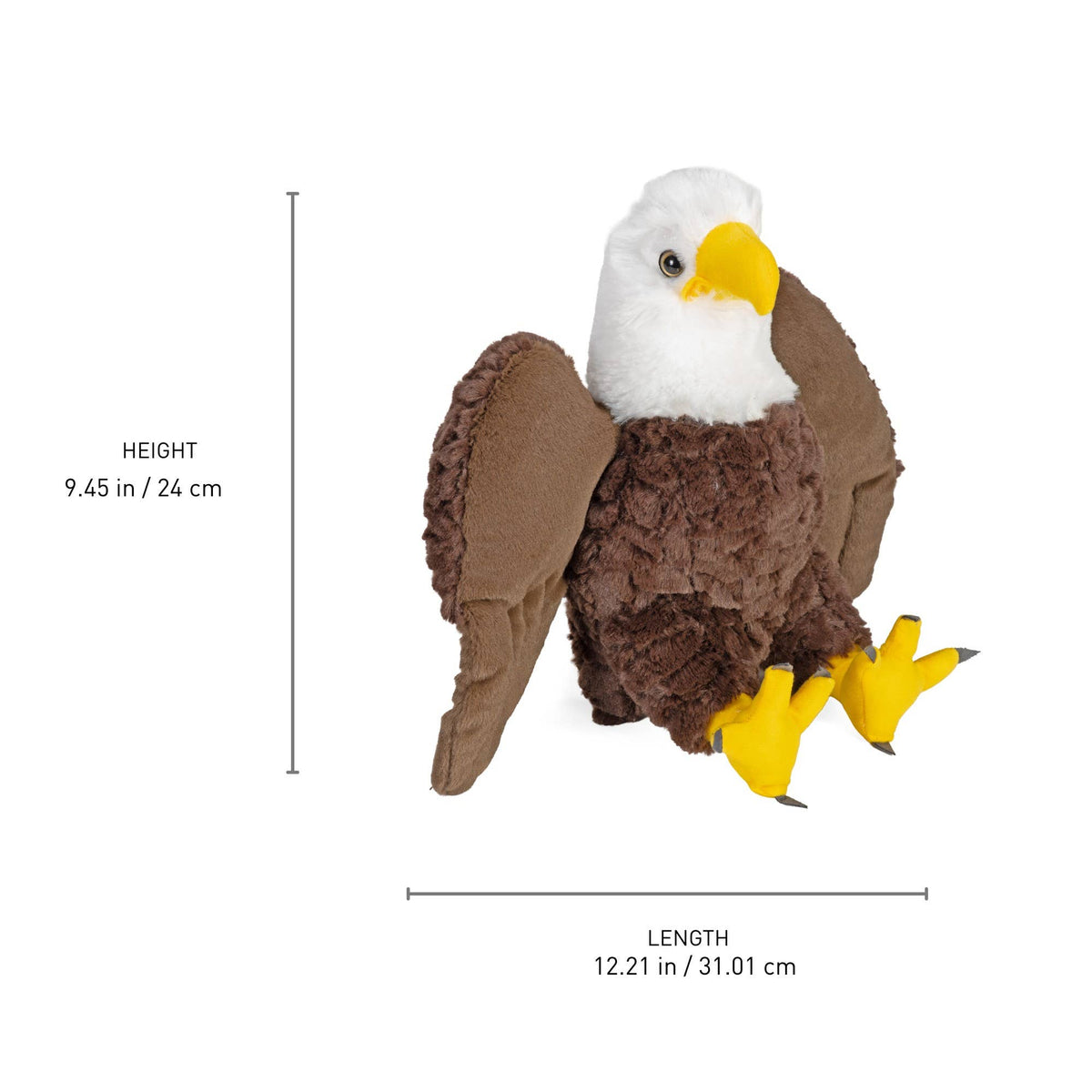Bald Eagle Large Stuffed Animal 12"