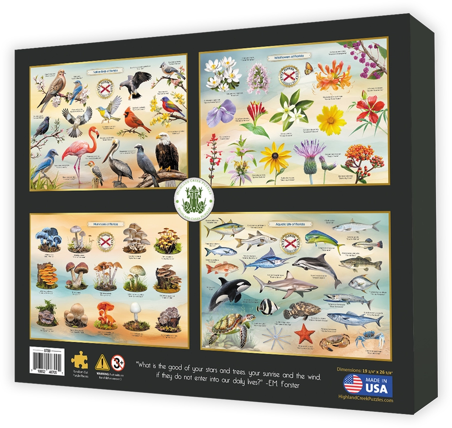 Coastal Birds of Florida Jigsaw Puzzle - 1000 Pieces
