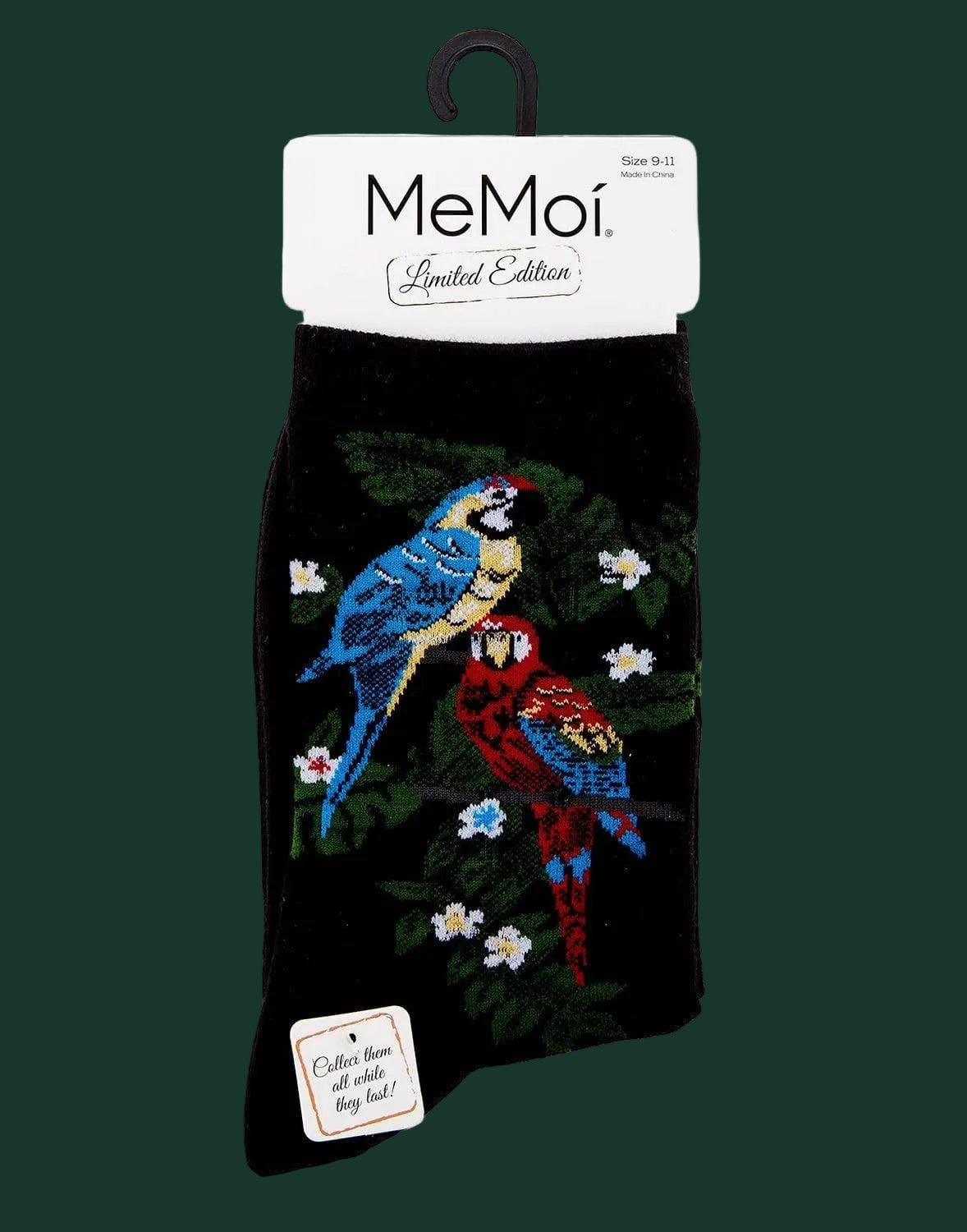 MeMoi Parrots Limited Edition Crew