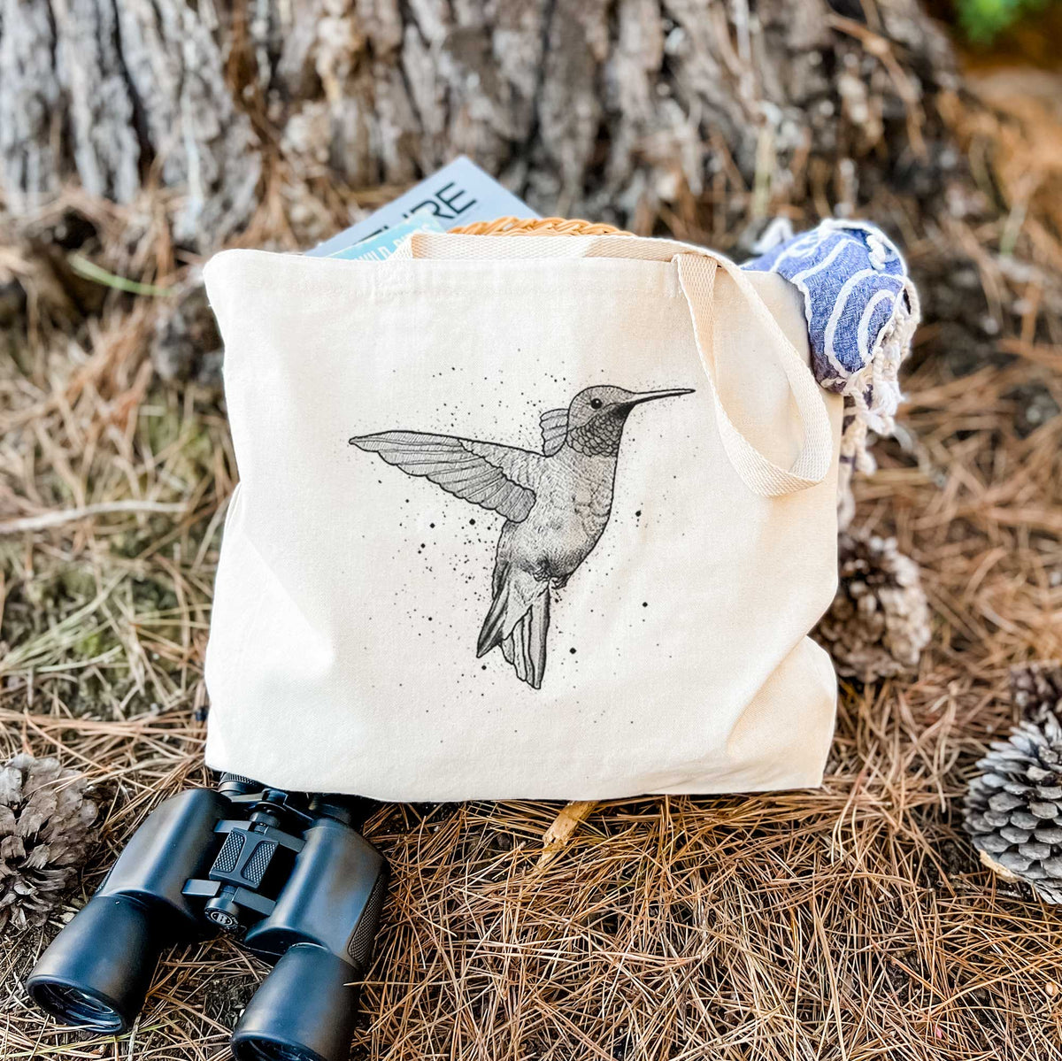 Ruby-throated Hummingbird - Archilochus Colubris - Tote Bag