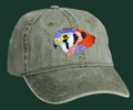 Embroidered Bird Cap