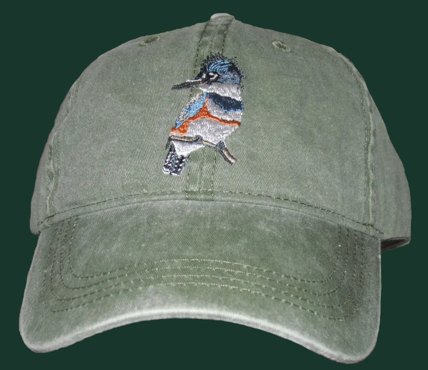 Embroidered Bird Cap