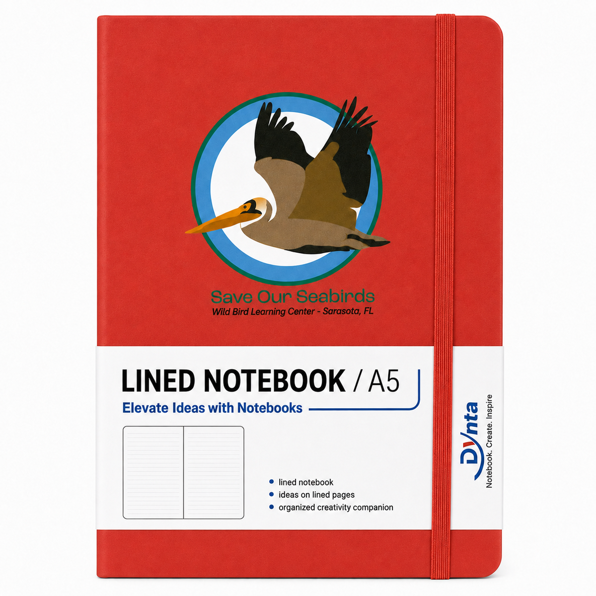 Save Our Seabirds Dynta Hardcover Journal Notebook