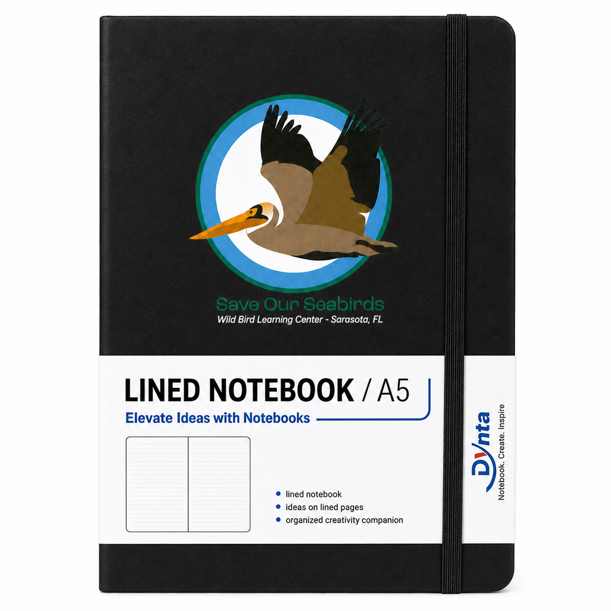 Save Our Seabirds Dynta Hardcover Journal Notebook