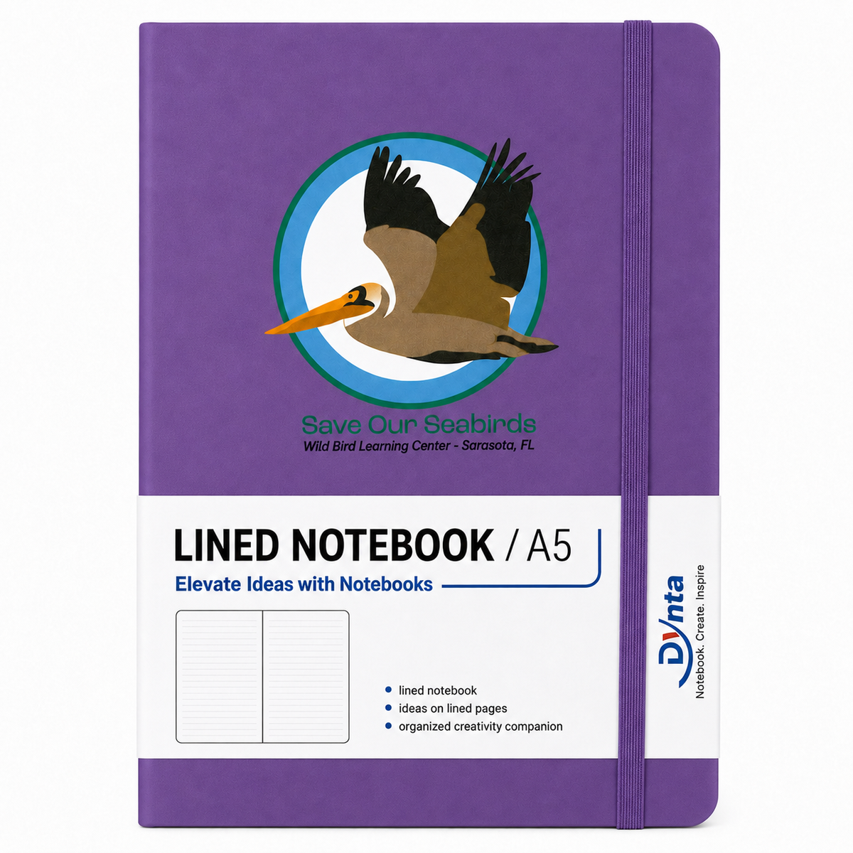 Save Our Seabirds Dynta Hardcover Journal Notebook