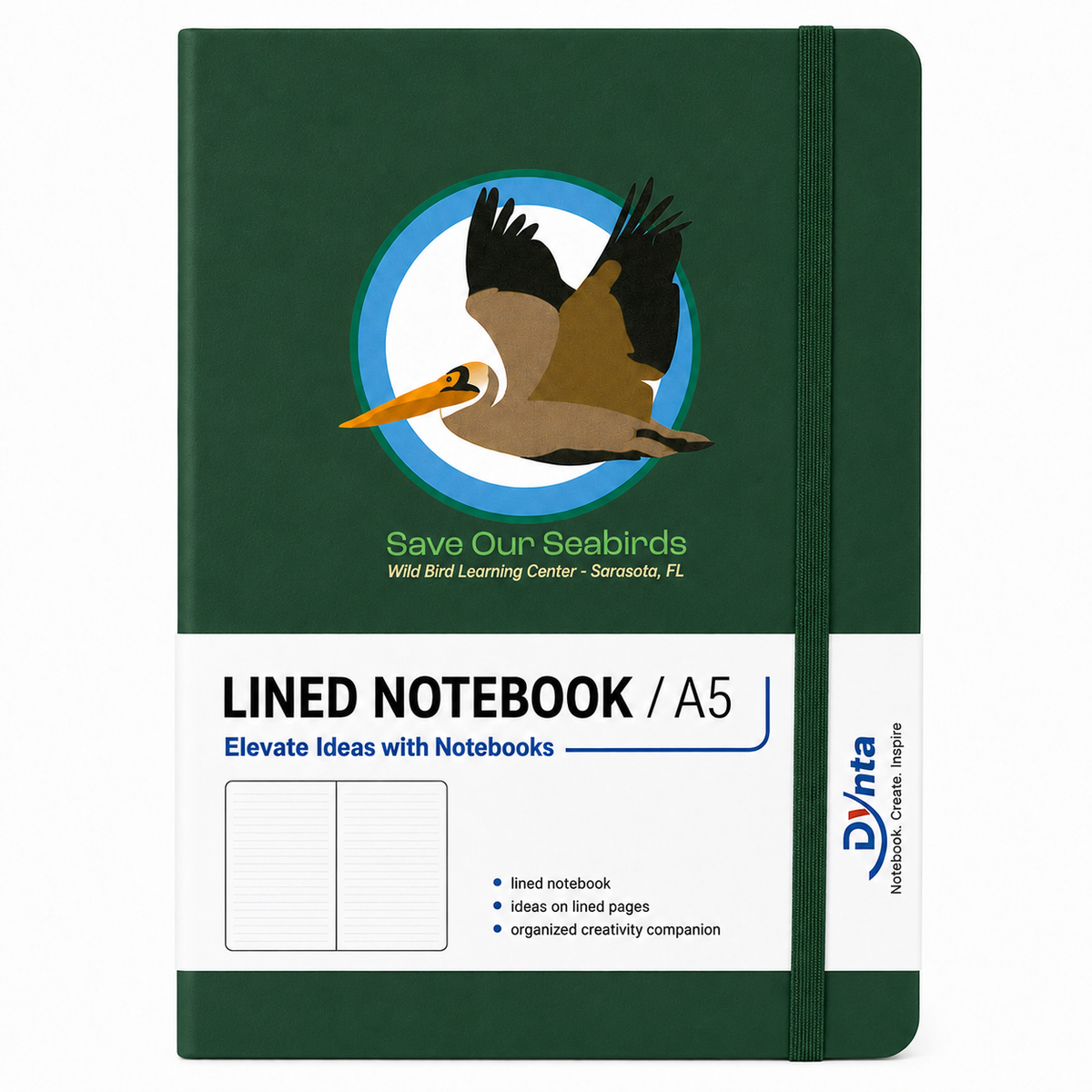 Save Our Seabirds Dynta Hardcover Journal Notebook