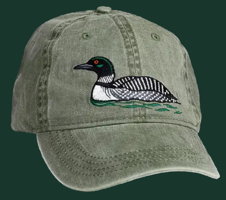 Embroidered Bird Cap
