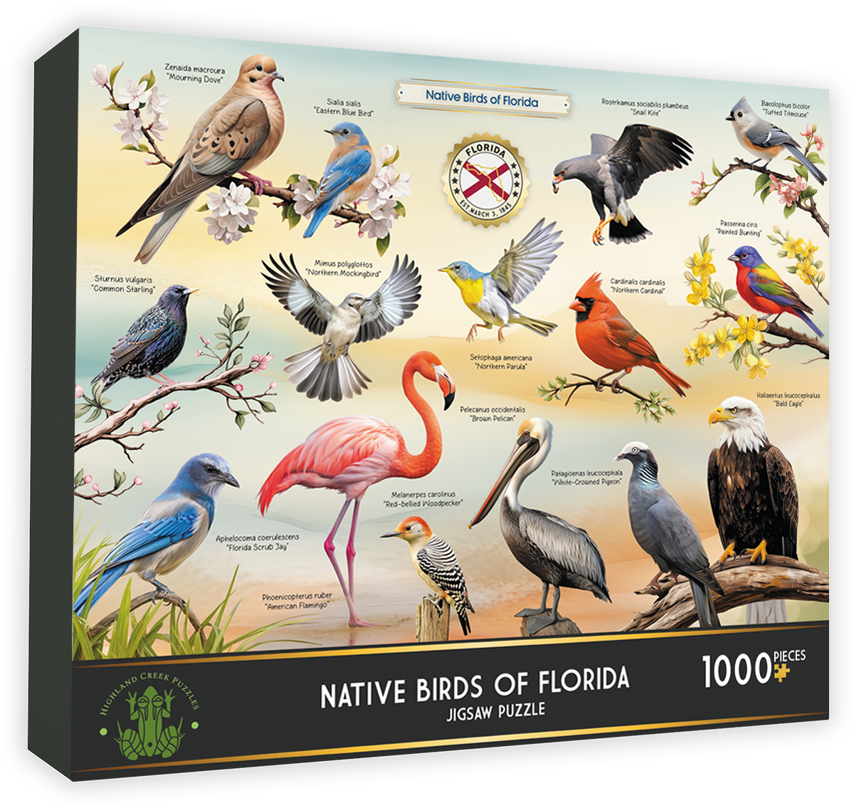 Native Birds of Florida Jigsaw Puzzle - 1000 Pieces
