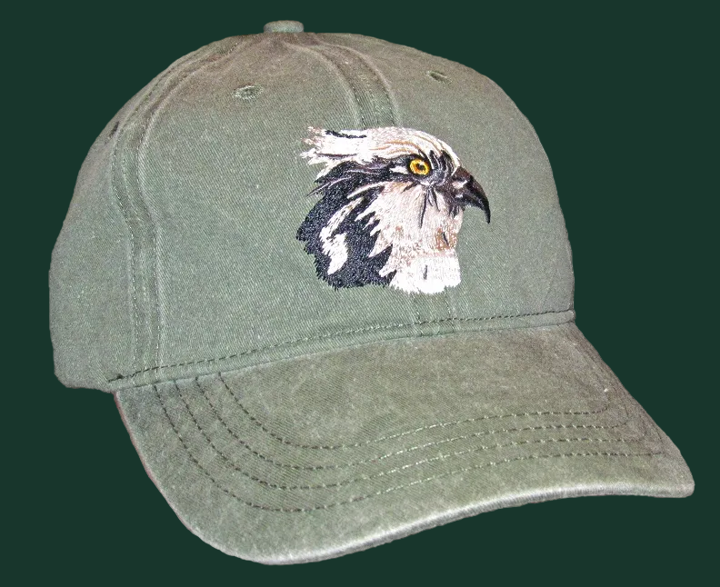 Embroidered Bird Cap