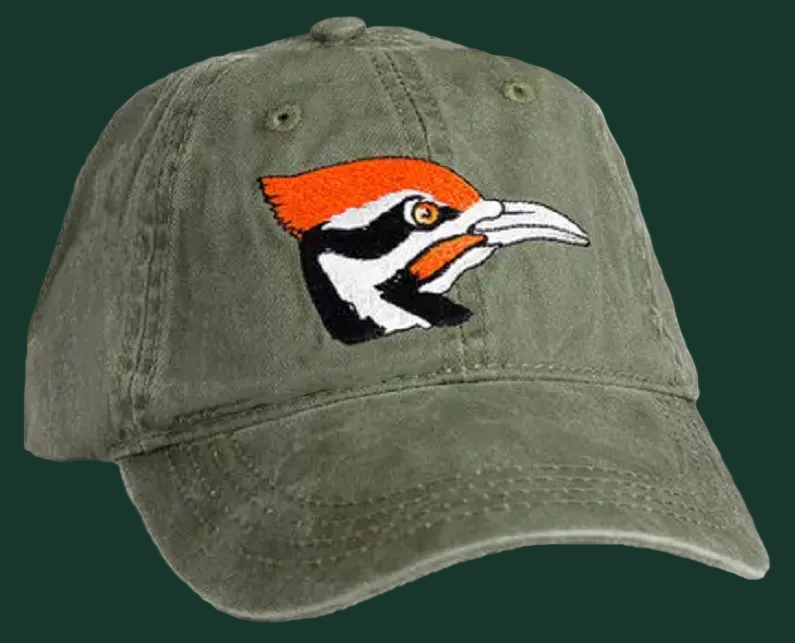 Embroidered Bird Cap