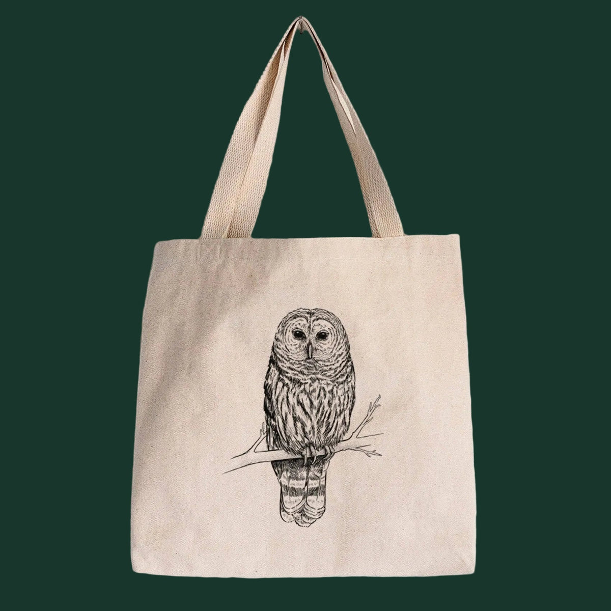 Barred Owl - Strix varia - Tote Bag