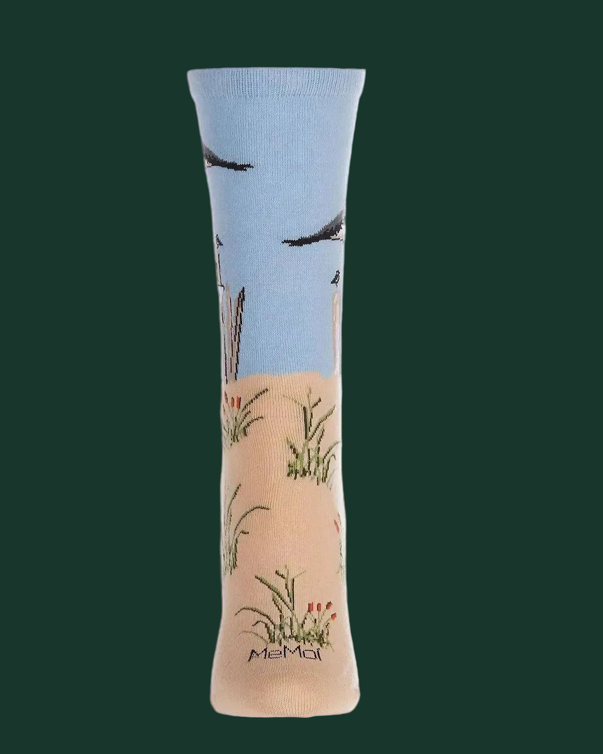 MeMoi Seagulls Limited Edition Crew Socks
