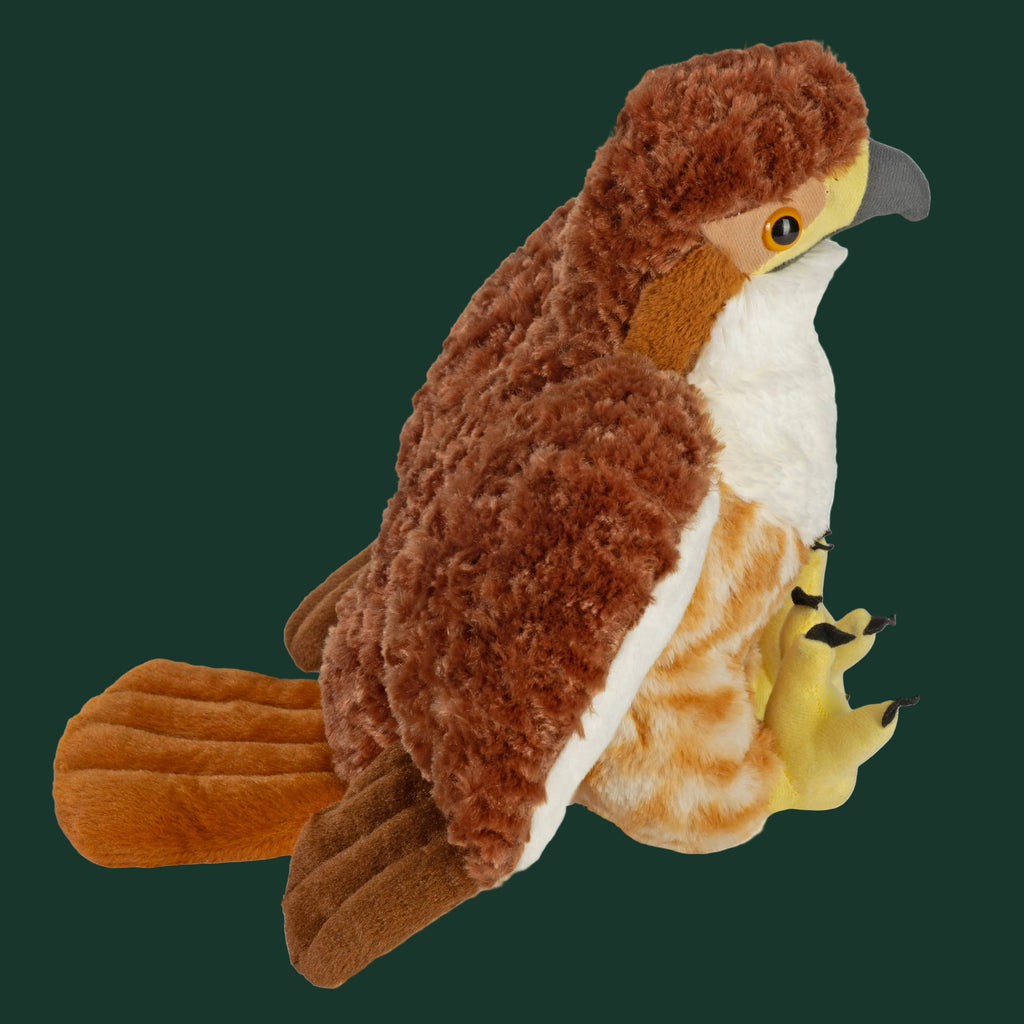 Red Tailed Hawk Large Stuffed Animal 12"